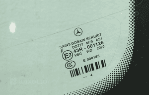 Szyba czołowa mercedes sl R230 W230 04 podgrzewana 5