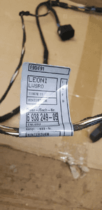Wiązka instalacja drzwi prawy tył BMW 3 E90 6938249 6930633 6