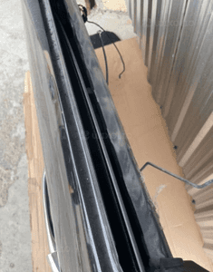 Mercedes ML GL 164 drzwi przód czarne c197 chrom zamek szyba listwa key less go klamka 7