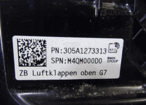 Bmw 7 G70 żaluzja pas wzmocnienie górne 305A1273313 8