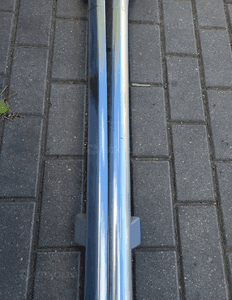 RELINGI DACHOWE komplet VW Passat B6 kombi lift srebrne chrom 5