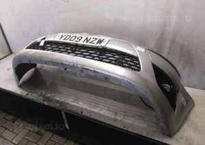 Zderzak przód przedni citroen C4 grand picasso ezrc srebrny halogeny 3