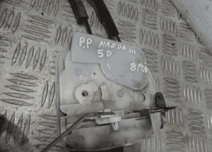 Mazda 3 ii bl 5D zamek drzwi prawy przedni 8 pin 2