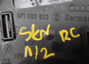 KOKPIT DESKA KONSOLA + TUNEL ŚRODKOWY MMI AUDI A6 4F1864261 / 4L0919604 / 4F0920933Q 12