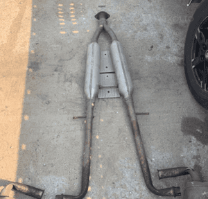 INFINITI G37s wydech tłumik rura tłumiki 6