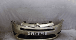 Citroen C4 Grand Picasso Zderzak Przód KOD KOLOR KAQC ZŁOTY HALOGENY 1