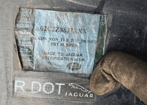 JAGUAR XF X250 ZDERZAK PRZEDNI 07-11 8