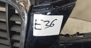 Zderzak przód przedni audi A4 B7 s line s-line LZ5J granat granatowy halogeny 5