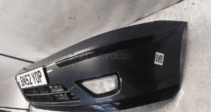 Zderzak przód przedni do ford focus MK.1 i lift fl szary grafitowy halogeny 5