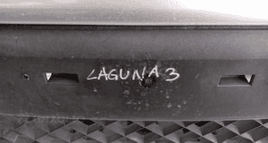 RENAULT LAGUNA III GT zderzak przedni spryski kpl 8