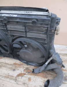 CHŁODNICE WENTYLATOR KOMPLET AUDI A5 B7 2.0 TDI BKD 9