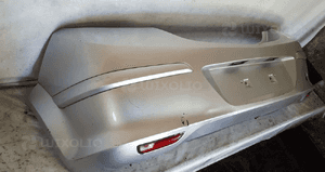 Zderzak tył tylny do opel astra h 3 iii gtc Z157 srebrna 3