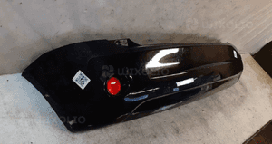 Zderzak tył tylny do ford fiesta MK6 vi lift fl kod koloru D2 czarny 4