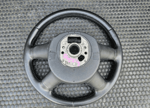 Kierownica Czarna Skóra Multifunkcja Air Bag Poduszka Wtyczka AUDI A4 B8 A5 A6 24