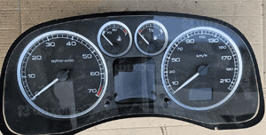 Peugeot 307 1.4 1.6 1.8 16V zegar licznik P9651299480 P9655476380 P9645768480 4