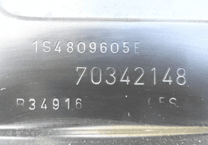 1S4809605E vw citigo up słupek lewy próg poszycie 12