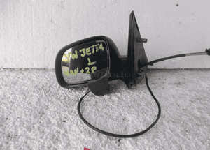 Vw jetta lusterko lewe czarne matowe manual 2 pin 3