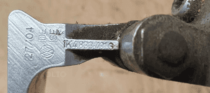 Zawias zawiasy drzwi lewy tył para VW Golf V 5 4