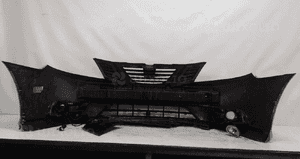 Zderzak przód przedni do saab 93 9-3 lift fl srebrny halogeny 4