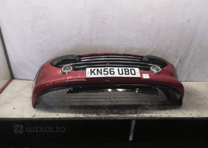 Zderzak przód przedni do peugeot 307 lift fl halogeny chrom ekqd bordowy 1