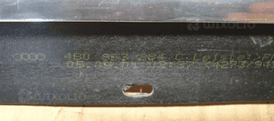 Listwa zgarniająca chrom drzwi prawy przód Audi A6 C5 4B0853284C 6