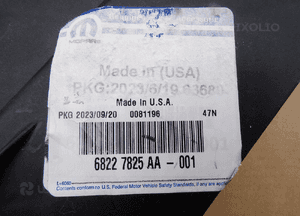 Dodge durango mocowanie lampy ślizg zderzaka lewy 68227825AA oryginał 2014- 3