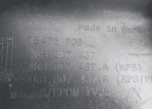 Zderzak przedni przód audi A7 C8 ii 4K8 2018-2023 20