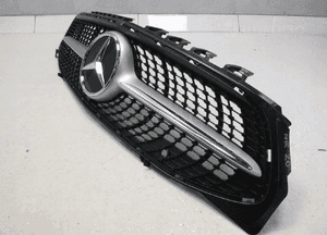 MERCEDES CLA W118 A118 GRILL ATRAPA WLOT CZARNY 6