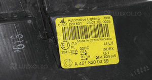Lampa przednia lewa smart fortwo ii 11