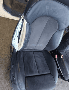Fotel przód lewy prawy kanapa fotele komplet audi A7 4G s-line skóra grzane 7
