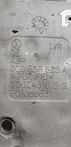 Osłona obudowa kolumny kierowniczej VW Passat B6 3C0858625A 6