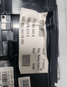 VW EOS 2.0TSI STEROWNIK KOMPUTER SILNIKA ZESTAW DO ODPALENIA 1Q0907115H 6
