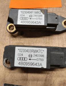 Czujnik Uderzenia 4B0959643A Bocznego Uderzeniowy Sensor Audi A6 C5 A4 B5 8