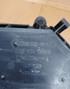 Obudowa filtra powietrza VW Golf IV 4 036129619AR 036129620C 3