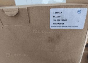 ORYGINALNE Radio RCD 200 Volkswagen 5Z0035152EX 5Z0057152EX NOWE 6