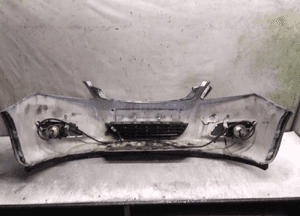 Zderzak przód przedni do opel zafira b lift fl Z163 szary błękitny pdc czujniki halogeny 4