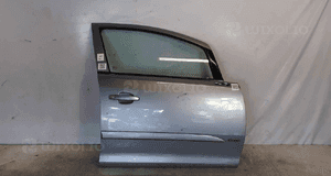Drzwi przód przednie prawe opel corsa d Z163 szare 5D 5 drzwi hb 1