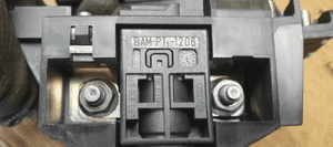 Klema bezpiecznik pirotechniczny Audi A4 B8 8J0915459 4F0915519 6