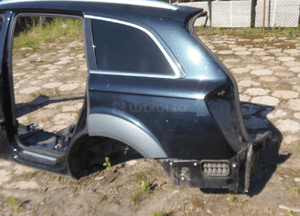 Audi Q7 4L błotnik lewy  tył próg ćwiartka 1