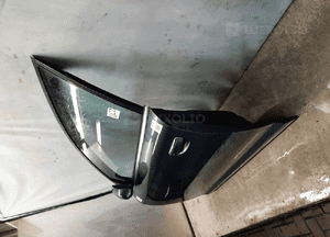 Drzwi przód przednie lewe audi A6 C6 LZ7S szare grafitowe 3