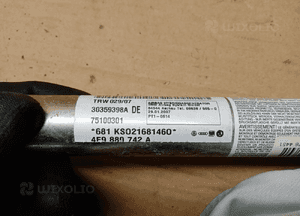 Kurtyna Airbag poduszka prawa Audi A6 C6 Kombi 4F9880742A 4