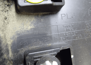 4m8853717b audi Q8 4M8 s-line listwa na blotnik lewa przod 10