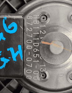 Mazda 6 GH silnik wentylator nawiewu dmuchawy 08-12 2