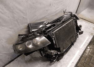 Pas Przedni Audi A4 B6 Cabrio 2.0 FSI ALT Wzmocnienie Czołowe Chłodnice Komplet 4