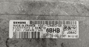 STEROWNIK SILNIKA KOMPUTER FORD FIESTA MK5 1.25 16V 4S61-12A650-SB 4