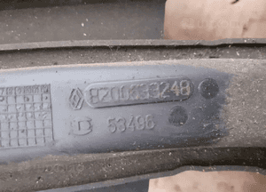 Kolektor ssący dolotowy renault clio iii 1.2 16V nr 8200633248 1