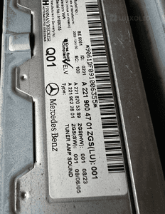 MERCEDES S 221 CL 216  HARMAN KARDON 2219004701 wzmacniacz 2218701789 16