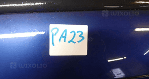 Zderzak tył tylny do volkswagen vw passat pdc czujniki LB5X niebieski 2