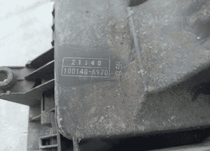 Toyota prius ii obudowa filtra powietrza 100140-6970 przepływomierz 3
