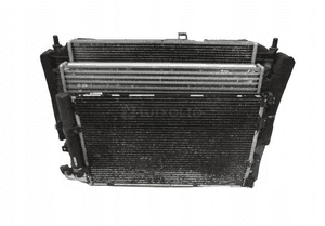 Jaguar xf X250 komplet chłodnic wentylator ic intercooler klimatronic 3.0D 1
